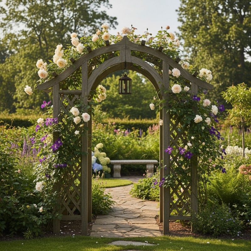 Materials Used In Custom Commercial Arbor And Trellis Construction